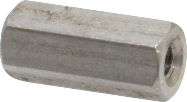 Electro Hardware - M3x0.50, 14mm OAL, 6mm Across Flats, Stainless Steel Female Hex Circuit Board Standoff - Exact Tooling