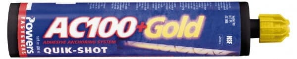 Powers Fasteners - 10 fl oz Vinylester Anchoring Adhesive - Includes Mixing Nozzle - Exact Tooling
