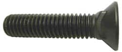 Value Collection - 5/8-11 UNC, 2-1/2" OAL, Steel Plow Bolt - Uncoated, Grade 5 - Exact Tooling