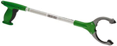 Unger - 24" Long Trash Pick Up Tool - Aluminum, Use for Bottles, Cans, Debris, Paper - Exact Tooling