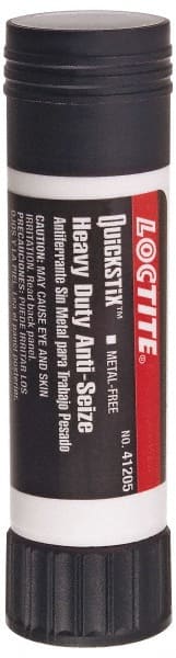 Loctite - Stick General Purpose Anti-Seize Lubricant - Graphite, -20 to 2,400°F, Black, Water Resistant - Exact Tooling