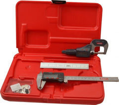 SPI - 3 Piece, Machinist Caliper and Micrometer Tool Kit - 0.0001 Inch Graduation - Exact Tooling