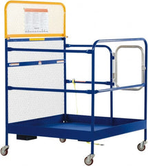 Vestil - 60" Platform - Forklift Work Platform, 1,000 Lb Capacity, 60" Platform Height, 48" Base Width x 48" Base Depth - Exact Tooling