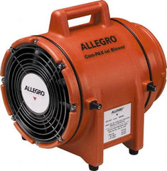 Allegro - 8" Inlet, Electric AC Axial Blower - 0.33 hp, 831 CFM, 115 Max Voltage Rating - Exact Tooling