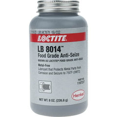 Loctite - 8 oz Brush Top General Purpose Anti-Seize Lubricant - Metal Free, 750°F - Exact Tooling