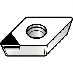 Kennametal - DPGW21.50.5 F Grade KD1400 Polycrystalline Diamond (PCD) Turning Insert - 55° Diamond, 1/4" Inscr Circle, 3/32" Thick, 0.0079" Corner Radius - Exact Tooling