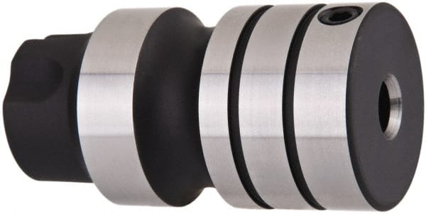 Parlec - 0.318" Tap Shank Diam, 0.238" Tap Square Size, 5/16" Tap, - 0.7" Projection, 1-1/4" Shank OD, Through Coolant, Series Numertap 770 - Exact Tooling