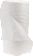 PRO-SAFE - 61 Gal Capacity per Package, Oil Only Roll - 300' Long x 30" Wide, White, Polypropylene - Exact Tooling