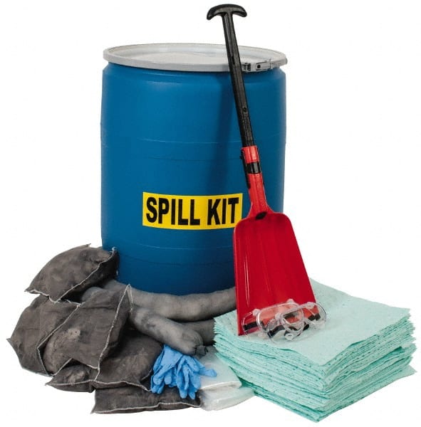 PRO-SAFE - Universal Spill Kit - 55 Gal Polypropylene Drum - Exact Tooling