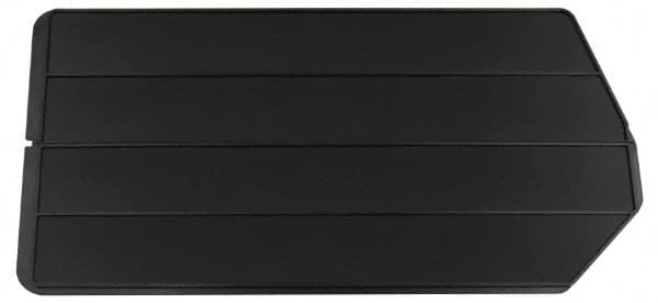 Akro-Mils - 8.4" High, Black Bin Divider - Use with 30265 - Exact Tooling