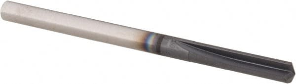 SGS - 3.5mm, 140° Point, Solid Carbide Straight Flute Drill Bit - Exact Tooling