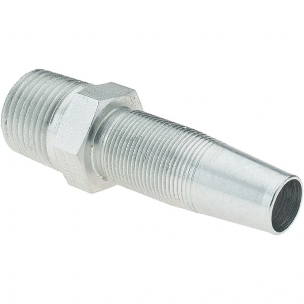 Eaton - 1/2-14 NPT, Reusable Hose Male Fitting - 1/2" Hose ID - Exact Tooling