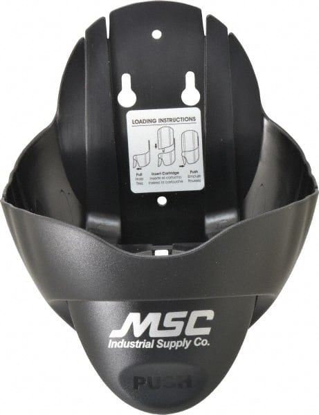 PRO-SOURCE - 4500 mL Liquid Soap Dispenser Hardware - ABS Plastic, Hanging, Black - Exact Tooling