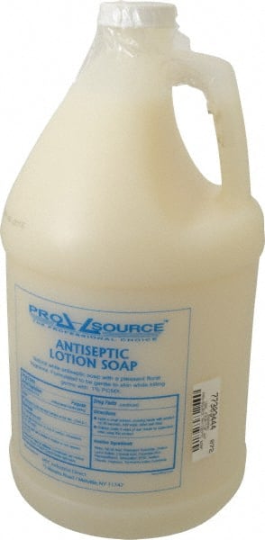 PRO-SOURCE - 1 Gal Bottle Liquid Soap - Antibacterial, White, Floral Scent - Exact Tooling