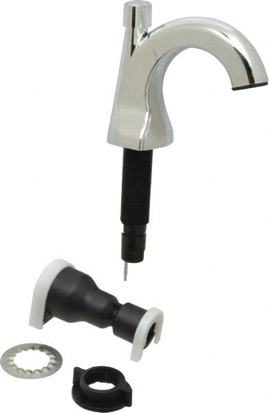 Technical Concepts - 800 to 1600 mL Liquid Soap Dispenser Hardware - Plastic, Counter Mounted, Chrome - Exact Tooling