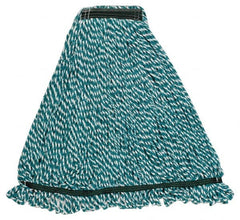Rubbermaid - Green Head Band, Medium Microfiber Mop Pad - Exact Tooling