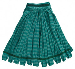 Rubbermaid - Green Head Band, Medium Microfiber Mop Pad - Exact Tooling