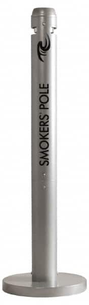 Rubbermaid - Aluminum Cigarette & Cigar Receptacle - 7" Wide x 41" High - Exact Tooling