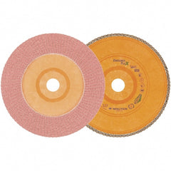 WALTER Surface Technologies - 80 Grit, 7" Disc Diam, 7/8" Center Hole, Zirconia Alumina Flap Disc - 8,600 Max RPM, Plastic Backing, Arbor Attaching System, Coated - Exact Tooling