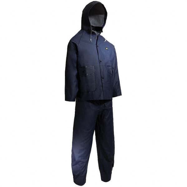 OnGuard - Size L Blue Rain Three Piece Suit - Exact Tooling