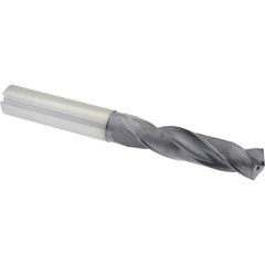 YG-1 - 11.5mm, Solid Carbide, 140° Point Angle, Spiral Type, Right Hand Screw Machine Length Drill Bit - Exact Tooling