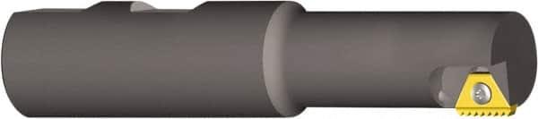 Vargus - 0.453" Diam, 0.79" Max Hole Depth, 3/4" Shank Diam, Internal/External Indexable Thread Mill - Exact Tooling