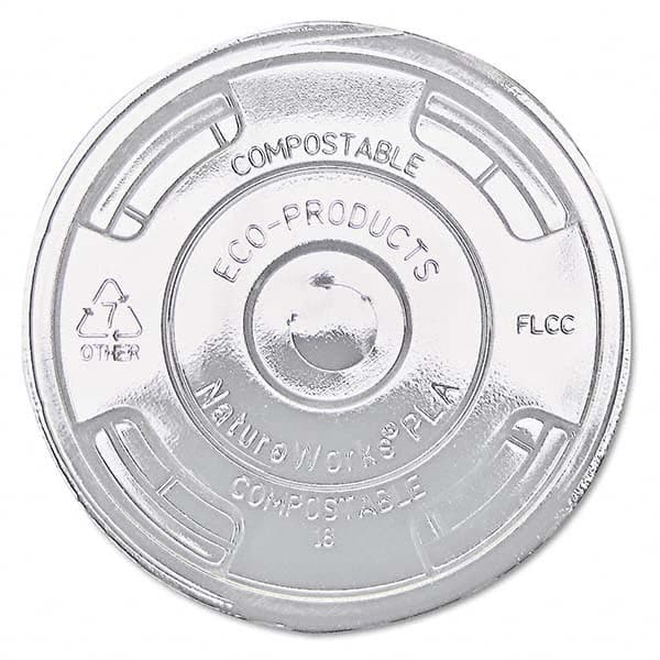 ECO PRODUCTS - GreenStripe Renewable & Compost Cold Cup Flat Lids, F/9-24 oz, 100/PK, 10 PK/CT - Exact Tooling