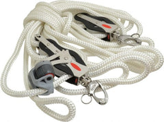 Ronstan - 1,240 Lb Lifting Capacity, 8-1/2' Lift Height, Block & Tackle Hoist - Made from Rope - Exact Tooling