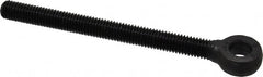 Gibraltar - 1/2-13, External Male Thread, Alloy Steel, Eye Hole Head, Rod End - Black Oxide Finish, 1/2" Shank Diam, 6" Hole Center to End, Grade 4140, 5-3/8" Thread Length - Exact Tooling