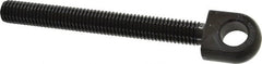 Gibraltar - 1/2-13, 4-7/8" Thread Length, 0.515" Hole Diam, Steel, Jig Latch Bolt - Black Oxide Finish, 1/2" Head Thickness, 4-5/16" Hole Center to End - Exact Tooling