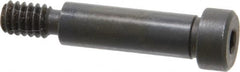 Gibraltar - 5/16" Shoulder Diam x 1" Shoulder Length, 1/4-20 UNC, Hex Socket Shoulder Screw - 1137 Steel, Black Oxide Finish, 7/32" Head Height x 7/16" Head Diam - Exact Tooling
