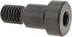 Gibraltar - 5/8" Shoulder Diam x 5/8" Shoulder Length, 1/2-13 UNC, Hex Socket Shoulder Screw - 1137 Steel, Black Oxide Finish, 3/8" Head Height x 7/8" Head Diam - Exact Tooling