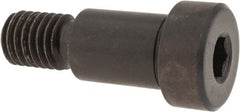 Gibraltar - 5/8" Shoulder Diam x 7/8" Shoulder Length, 1/2-13 UNC, Hex Socket Shoulder Screw - 1137 Steel, Black Oxide Finish, 3/8" Head Height x 7/8" Head Diam - Exact Tooling