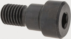 Gibraltar - 3/4" Shoulder Diam x 1/2" Shoulder Length, 5/8-11 UNC, Hex Socket Shoulder Screw - 1137 Steel, Black Oxide Finish, 1/2" Head Height x 1" Head Diam - Exact Tooling