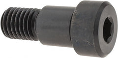 Gibraltar - 3/4" Shoulder Diam x 3/4" Shoulder Length, 5/8-11 UNC, Hex Socket Shoulder Screw - 1137 Steel, Black Oxide Finish, 1/2" Head Height x 1" Head Diam - Exact Tooling