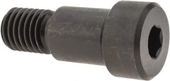 Gibraltar - 3/4" Shoulder Diam x 7/8" Shoulder Length, 5/8-11 UNC, Hex Socket Shoulder Screw - 1137 Steel, Black Oxide Finish, 1/2" Head Height x 1" Head Diam - Exact Tooling