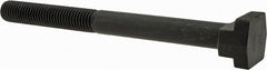 Gibraltar - 5/8-11, 3" Thread Length, 5/8" Slot Width, Black Oxide, Steel T Slot Bolt - 7" Length Under Head, Grade 5, 1-1/8" Head Width x 11/32" Head Height - Exact Tooling