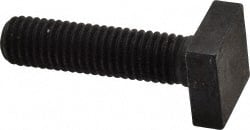 Gibraltar - 1/2-13 Thread, 1-3/4" Thread Length, 2" Length Under Head, Steel T Bolt - 7/8" Head Width x 5/16" Head Height, Grade 5 - Exact Tooling