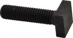 Gibraltar - 1/2-13 Thread, 1-3/4" Thread Length, 2" Length Under Head, Steel T Bolt - 7/8" Head Width x 5/16" Head Height, Grade 5 - Exact Tooling