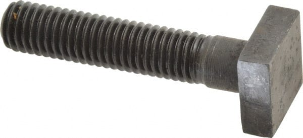 Gibraltar - 1/2-13 Thread, 2" Thread Length, 2-1/2" Length Under Head, Steel T Bolt - 7/8" Head Width x 5/16" Head Height, Grade 5 - Exact Tooling