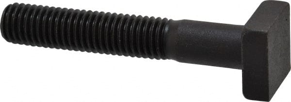 Gibraltar - 1/2-13 Thread, 2" Thread Length, 3" Length Under Head, Steel T Bolt - 7/8" Head Width x 5/16" Head Height, Grade 5 - Exact Tooling