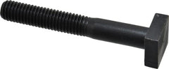 Gibraltar - 1/2-13 Thread, 2" Thread Length, 3-1/2" Length Under Head, Steel T Bolt - 7/8" Head Width x 5/16" Head Height, Grade 5 - Exact Tooling