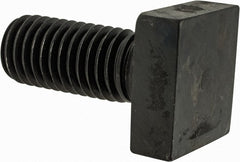 Gibraltar - 5/8-11 Thread, 1-1/4" Thread Length, 1-1/2" Length Under Head, Steel T Bolt - 1-1/8" Head Width x 13/32" Head Height, Grade 5 - Exact Tooling
