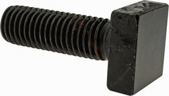 Gibraltar - 5/8-11 Thread, 1-3/4" Thread Length, 2" Length Under Head, Steel T Bolt - 1-1/8" Head Width x 13/32" Head Height, Grade 5 - Exact Tooling