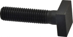Gibraltar - 5/8-11 Thread, 2" Thread Length, 2-1/2" Length Under Head, Steel T Bolt - 1-1/8" Head Width x 13/32" Head Height, Grade 5 - Exact Tooling