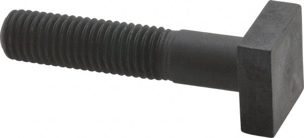 Gibraltar - 5/8-11 Thread, 2" Thread Length, 3" Length Under Head, Steel T Bolt - 1-1/8" Head Width x 13/32" Head Height, Grade 5 - Exact Tooling