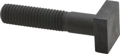 Gibraltar - 5/8-11 Thread, 2" Thread Length, 3" Length Under Head, Steel T Bolt - 1-1/8" Head Width x 13/32" Head Height, Grade 5 - Exact Tooling