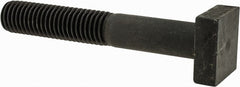 Gibraltar - 5/8-11 Thread, 2" Thread Length, 4" Length Under Head, Steel T Bolt - 1-1/8" Head Width x 13/32" Head Height, Grade 5 - Exact Tooling