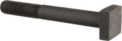 Gibraltar - 5/8-11 Thread, 2" Thread Length, 5" Length Under Head, Steel T Bolt - 1-1/8" Head Width x 13/32" Head Height, Grade 5 - Exact Tooling