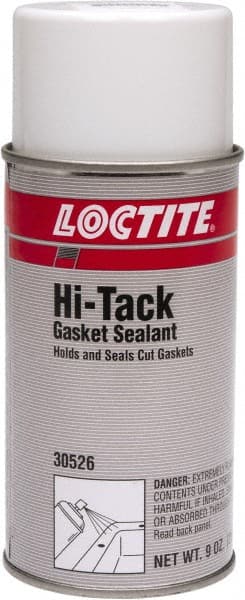 Loctite - 9 oz Gasket Sealant - Red, Comes in Aerosol Can - Exact Tooling